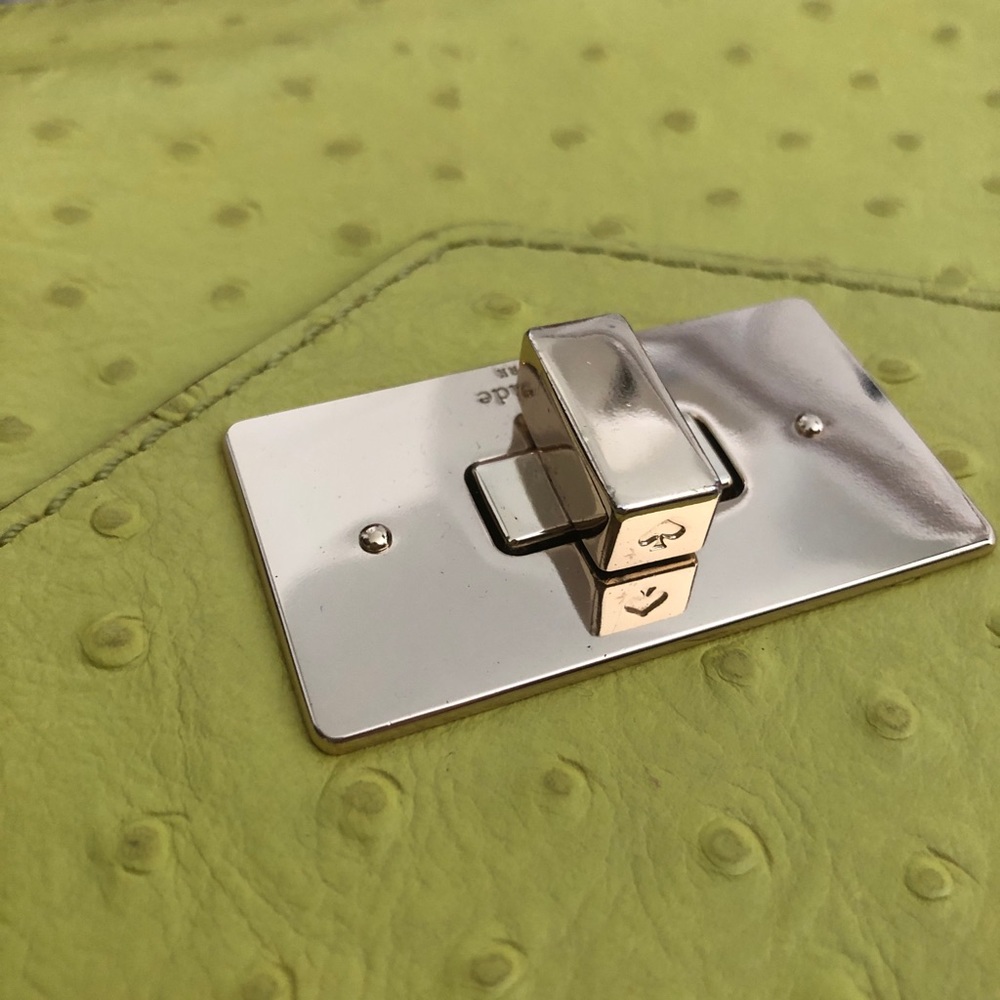Kate Spade Post Madison Ostrich Bag - Picture 5 of 7